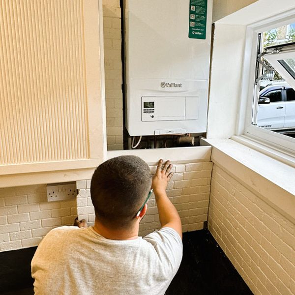 Annual boiler service carried out by TLPC gas safe registered engineer.